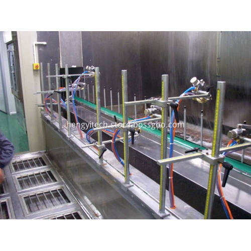 Automatic perfume cap UV coating line
